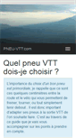 Mobile Screenshot of pneu-vtt.com